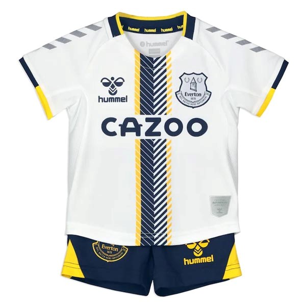 Camiseta Everton Replica Tercera Ropa Niño 2021/22